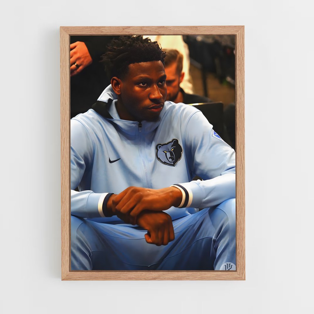 Poster Solitude Révélée – affiche Basketball (vue 4)